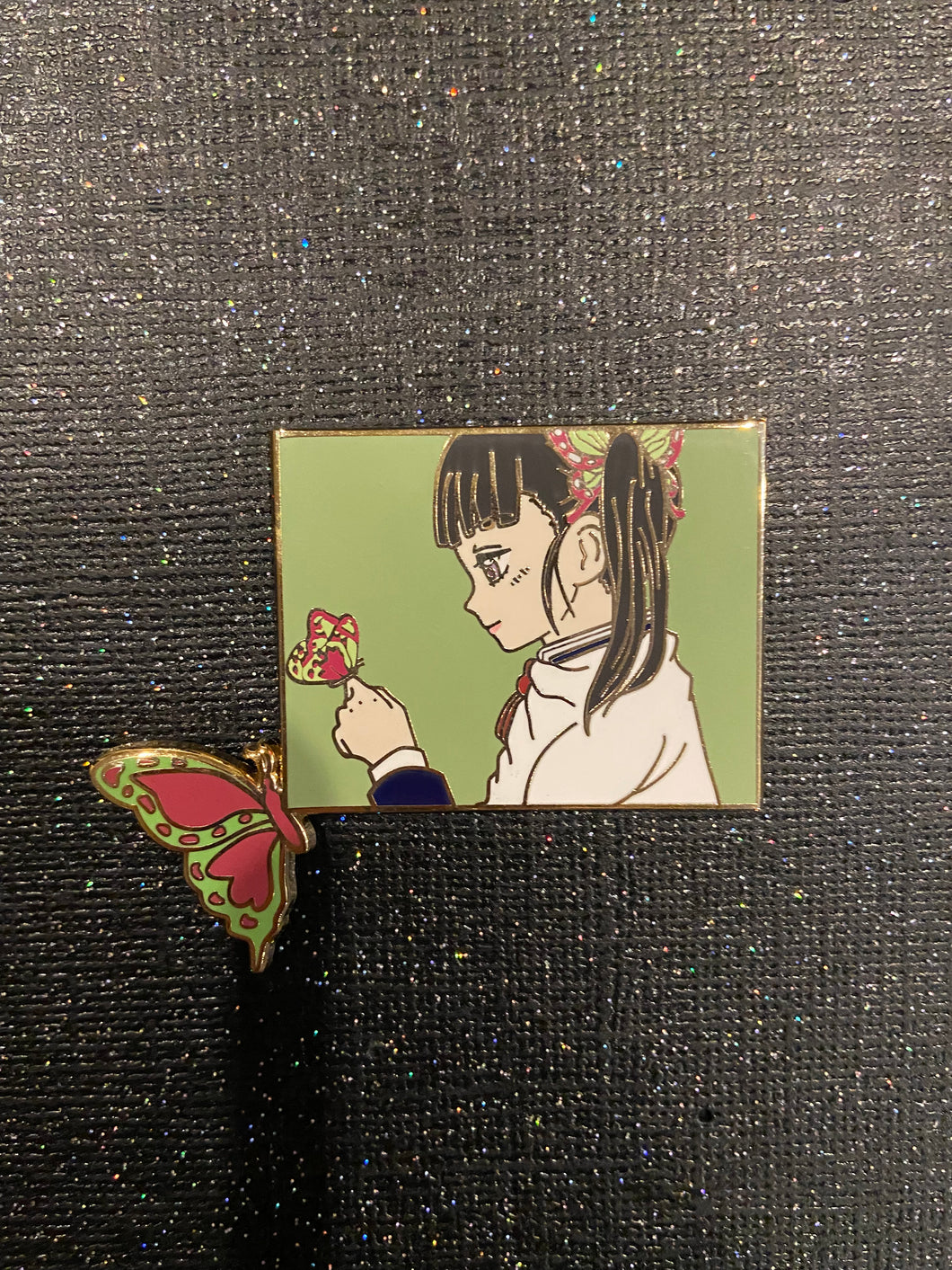 Demon Slayer Butterfly Sisters Kanao Pin