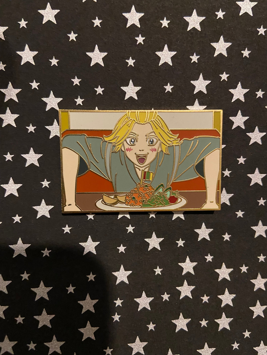 Tokyo Revengers Mikey Flag Pin