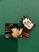 Load image into Gallery viewer, SIT BOY! Kagome Manga &amp; Anime Variant Bundle Enamel Pin
