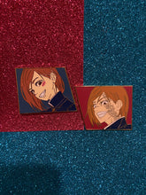 Load image into Gallery viewer, Jujutsu Kaisen Berserk Nobara NON-GLITTER Pin Set
