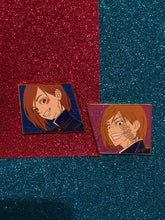 Load image into Gallery viewer, Jujutsu Kaisen Berserk Nobara GLITTER Pin Set
