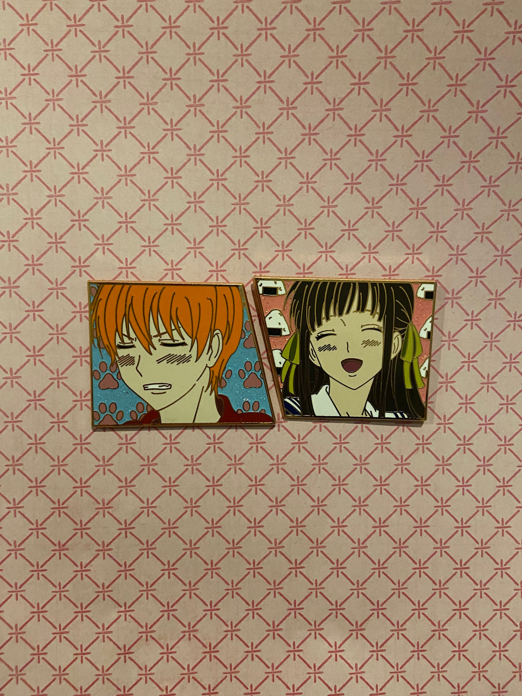 Fruits Basket Couples Kyo & Tohru Pin Set