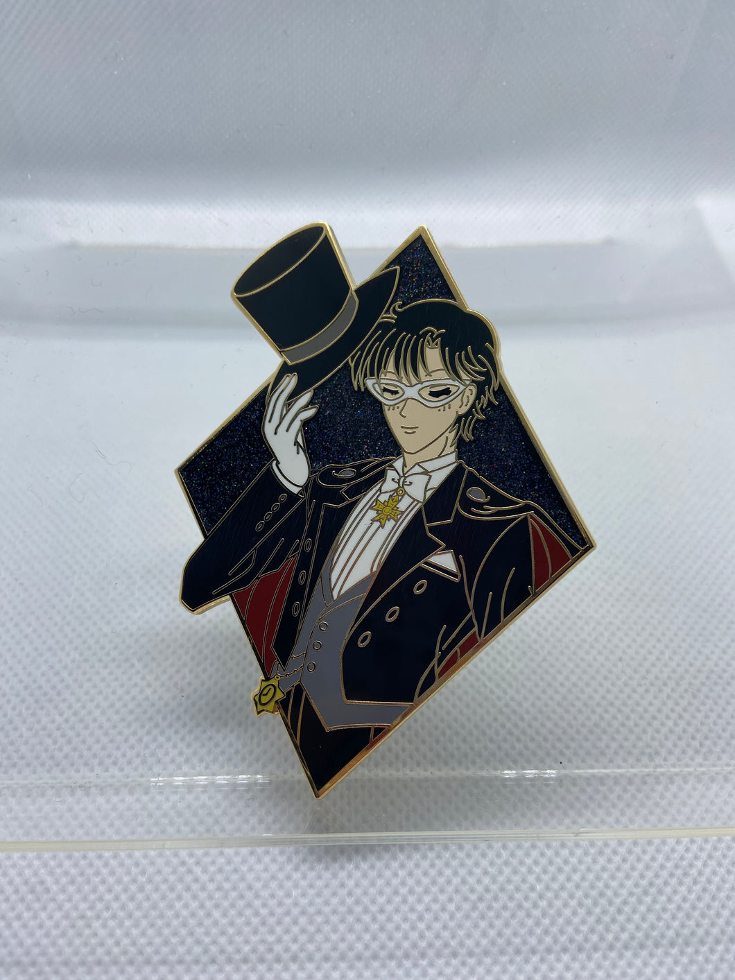 Sailor Moon Inner Scout Diamond Tuxedo Mask Pin