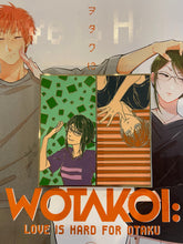 Load image into Gallery viewer, Otaku Love Wotakoi Koyanagi &amp; Kabakura Enamel Pin
