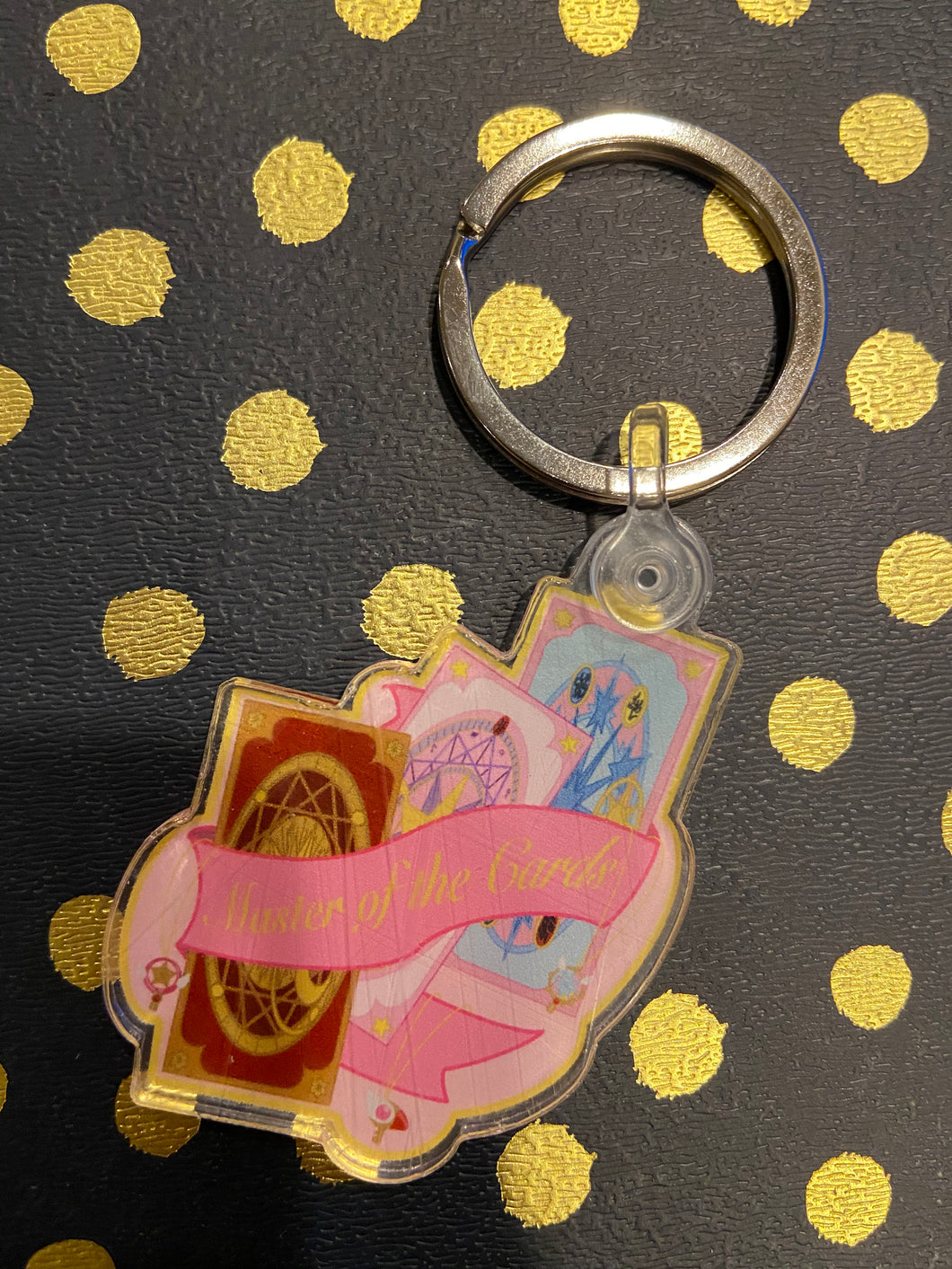 Master of the Cards Cardcaptor Sakura Cards Keychain